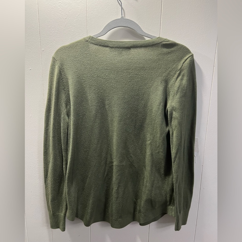 Loft Crewneck Sweater|Size M|Green - Picture 2 of 6